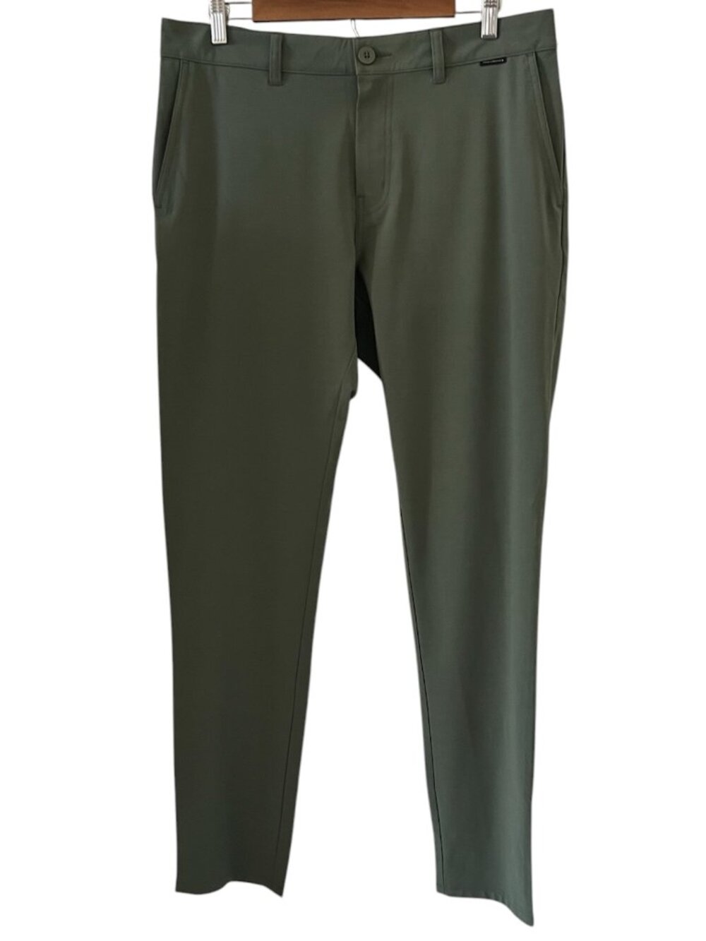 Travis Mathew NEW OTC Tech Chino Pants In Olive Green Size 34